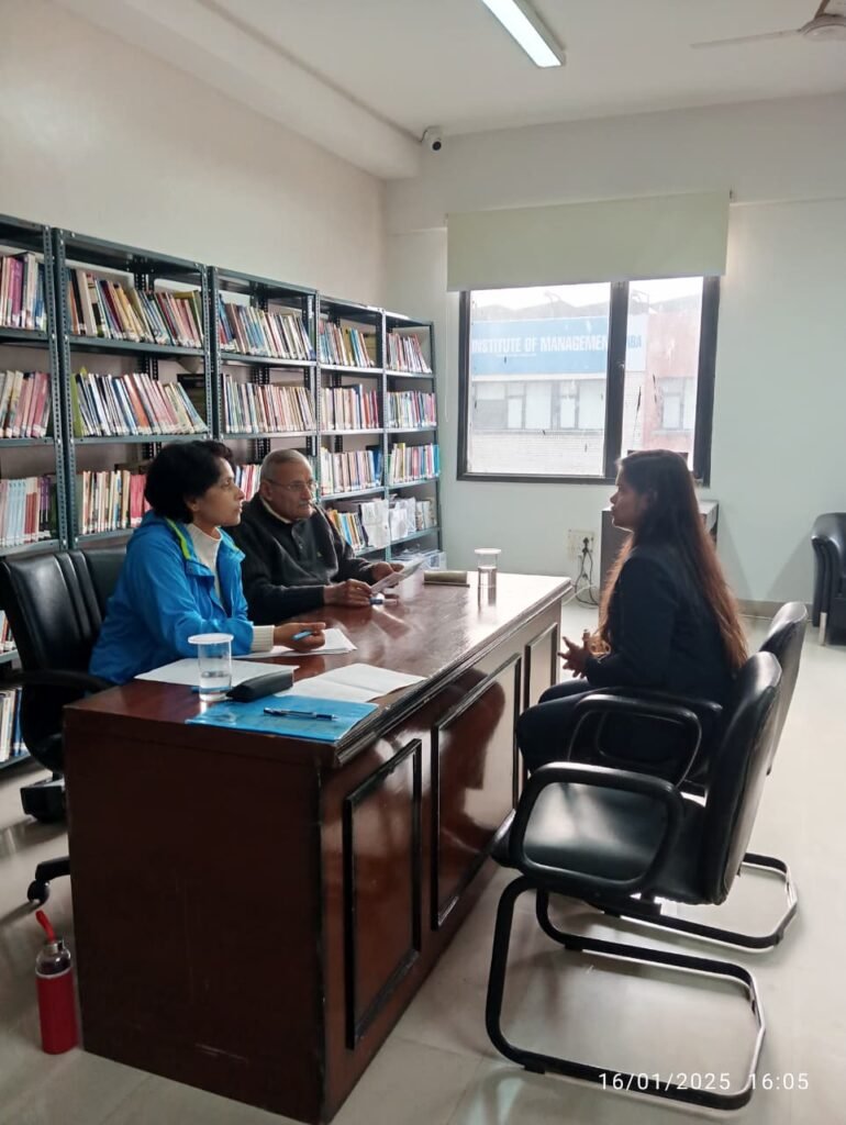 Career guidance and counseling session with Shruti Pandey at a Noida library—personalized Bach Flower Therapy discussion
