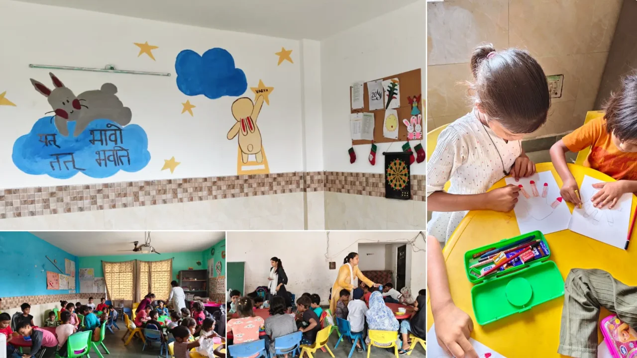 SADRAG Ugta Suraj programme learning centre for out-of-school children in Noida and Greater Noida