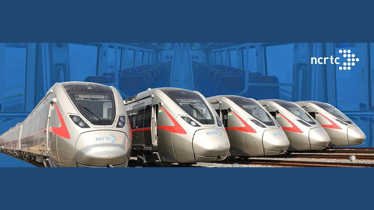 NCRTC Namo Bharat trains shown in an official promotional image