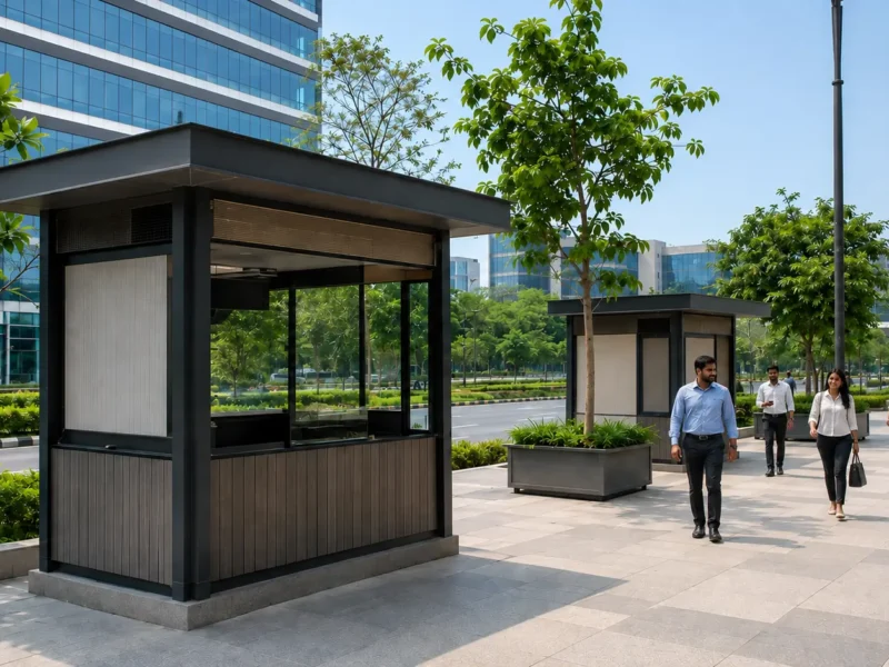 Representative urban kiosks for Noida Authority's Sector 18 and Sector 38A kiosk EOI