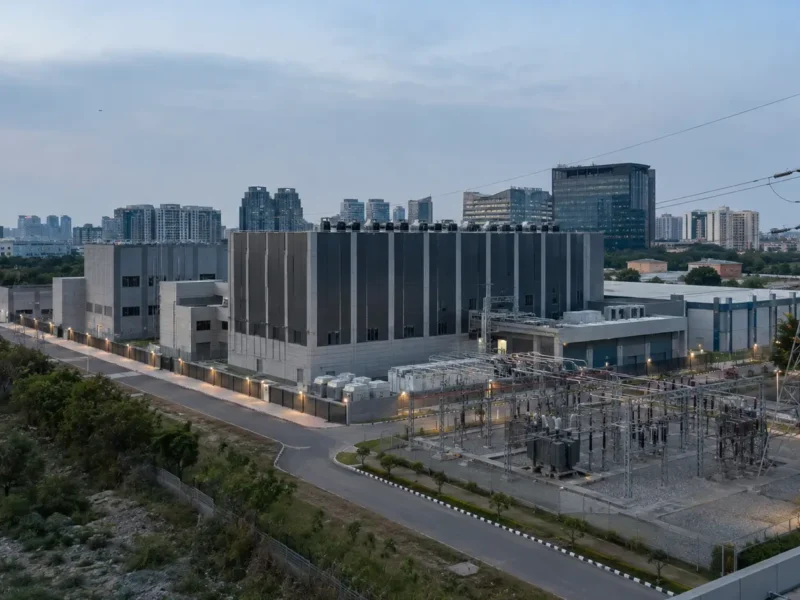 Representational data centre and electricity infrastructure in Noida Sector