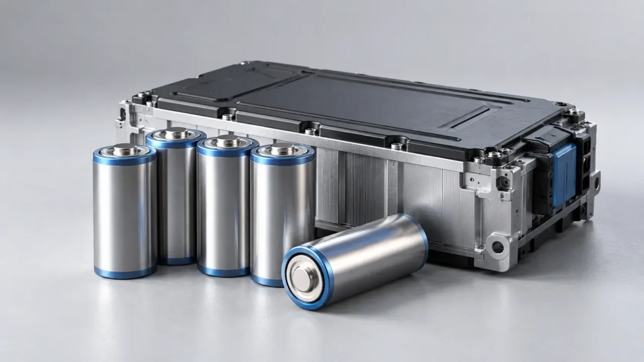 Representative illustration of battery cells and a battery pack